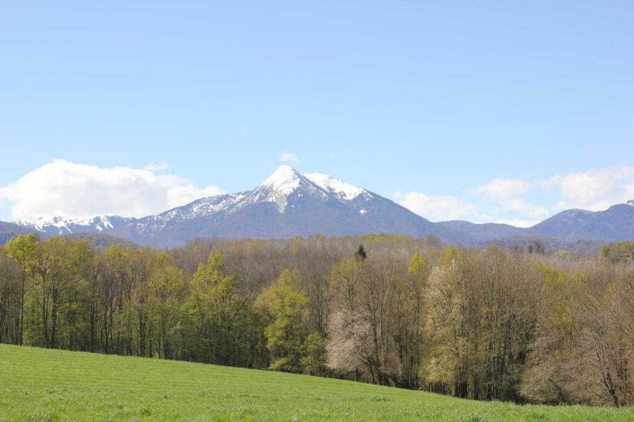 Maison Du Coue Pyrenees Mourtis Gite Pour 2 A 12 Pers Sengouagnet Exterior foto